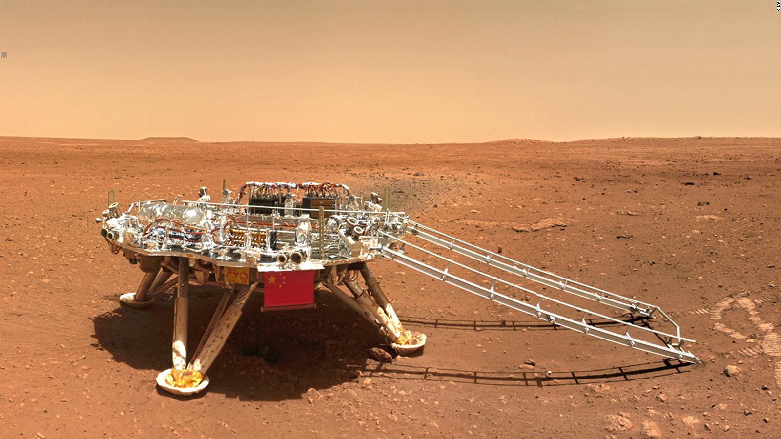 China’s rover makes surprising discovery of water at Mars landing site