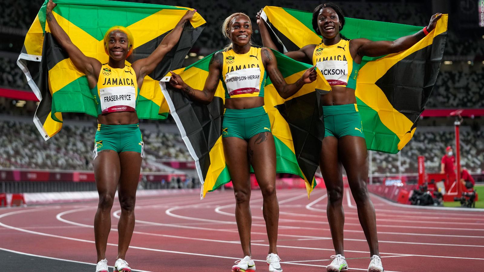 Team Jamaica Runners And Their Mission To Inspire The Youngest Video   210731092537 27 Olympics 073121 Jamaica 100m Full 169 