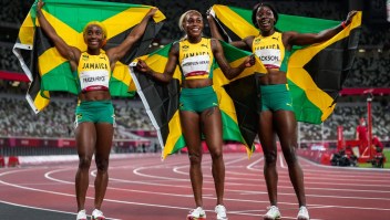 Las velocistas jamaiquinas buscan inspirar a las jóvenes