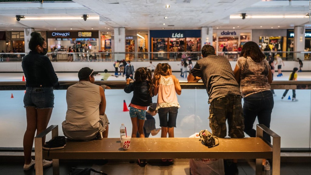 Shopping malls in the US repaired.