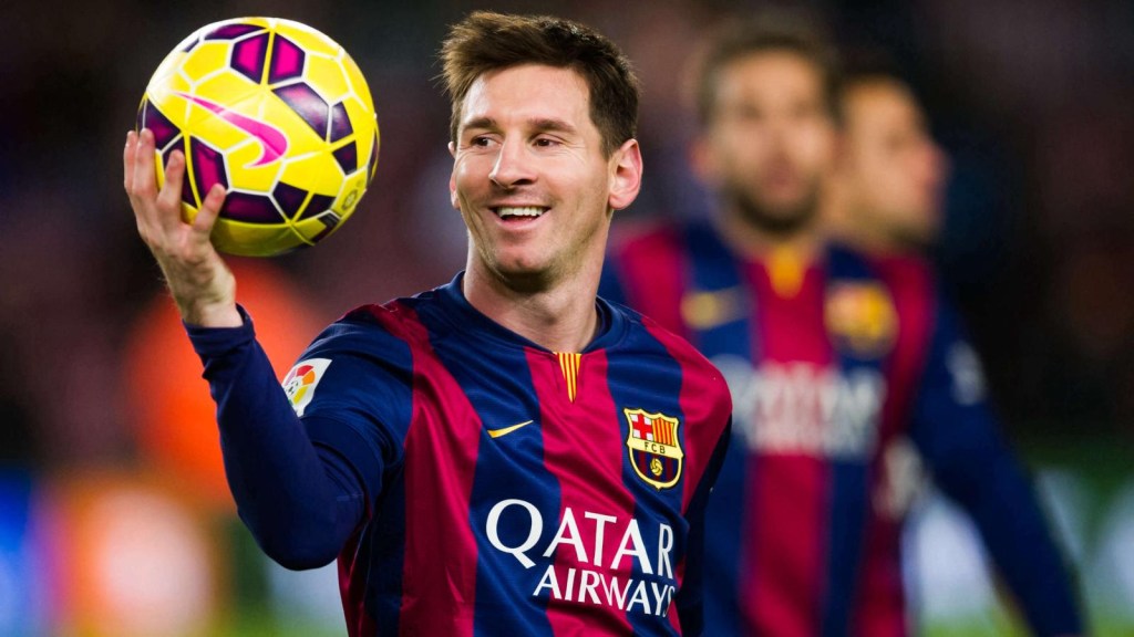 Messi, a normal guy who dies to play ball