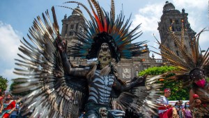 Mexicanos recuerdan 500 años de la caída de Tenochtitlán