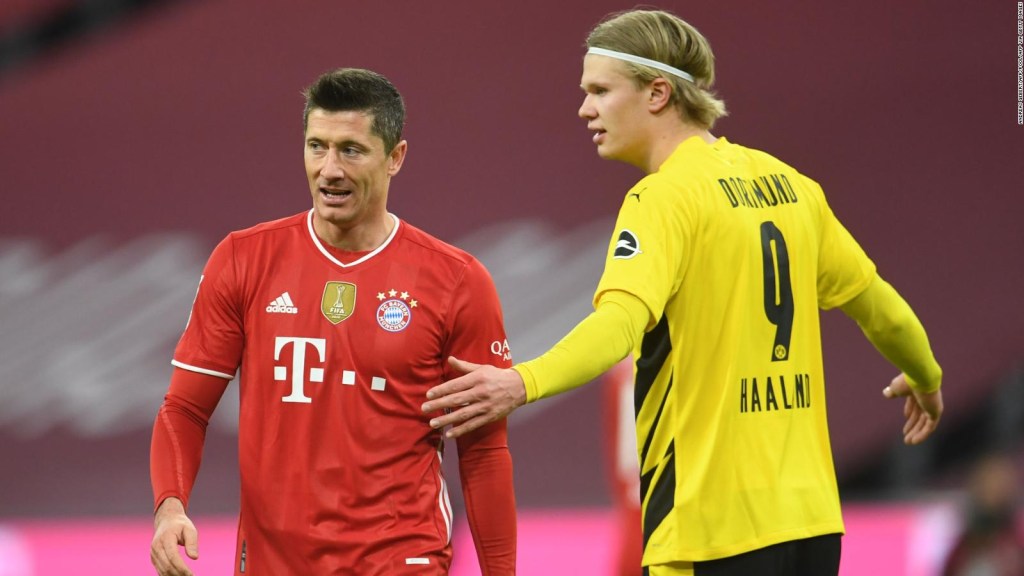 The incredible records of Haaland and Lewandowski in 2021