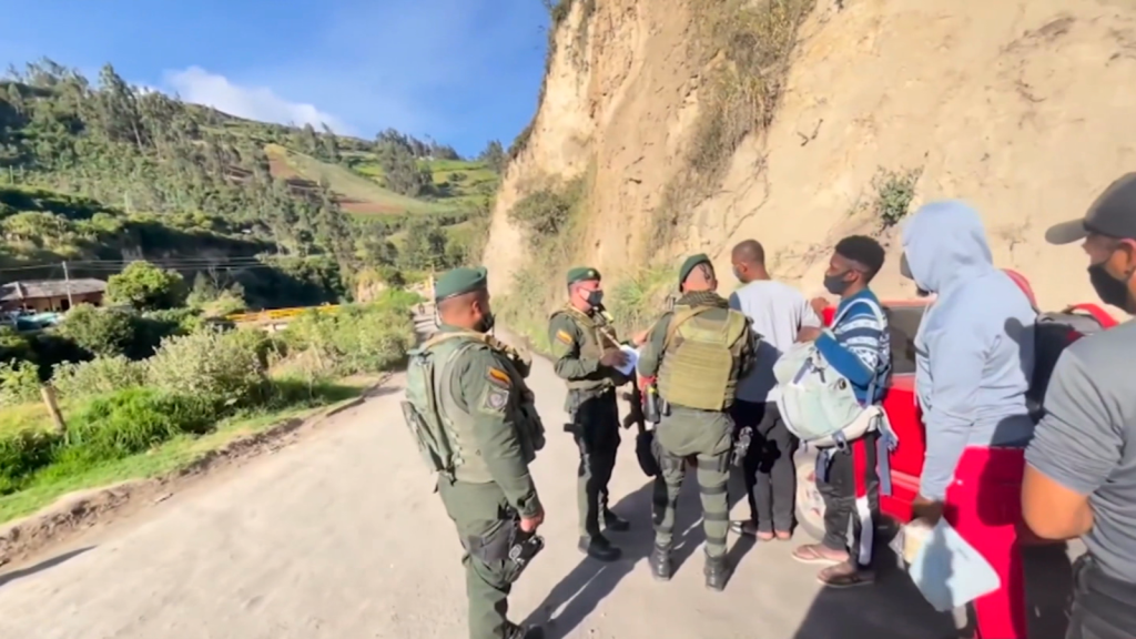Travesía de los migrantes que deben pasar por Colombia