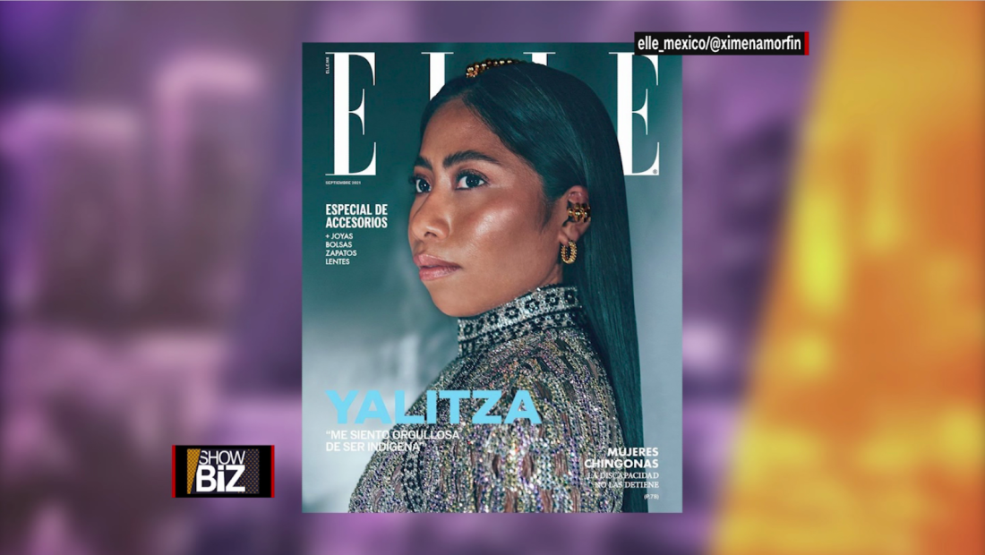 Yalitza Aparicio, portada de la revista "Elle" en México