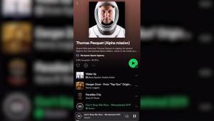 ¿Música en el espacio? Astronauta comparte su selección en Spotify