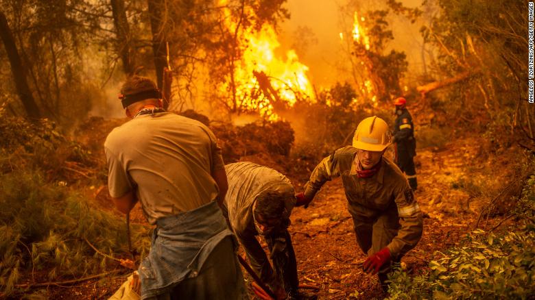 Grecia enfrenta desastre 'sin precedentes' por incendios