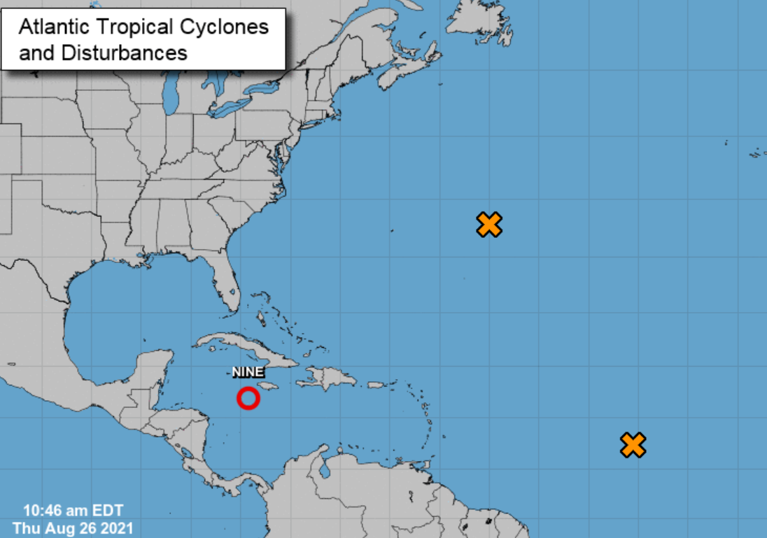 Nine tropical recessions are developing in the Caribbean and threatening the United States as a hurricane