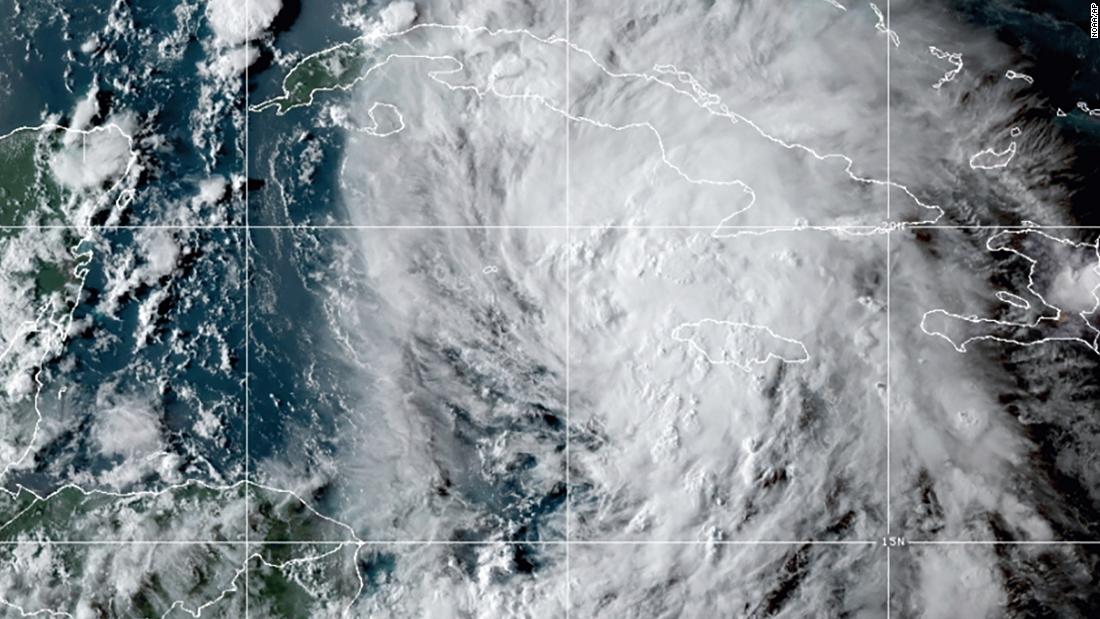 Ida would make landfall in the US as a Category 4 hurricane
