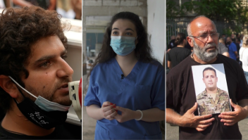 Sobrevivientes de la explosión en Beirut aún buscan paz y justicia. Mira sus historias