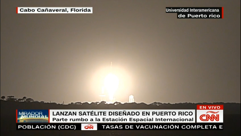 Launched satellite design in Puerto Rico