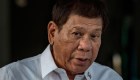 Presidente de Filipinas Duterte va por la vicepresidencia