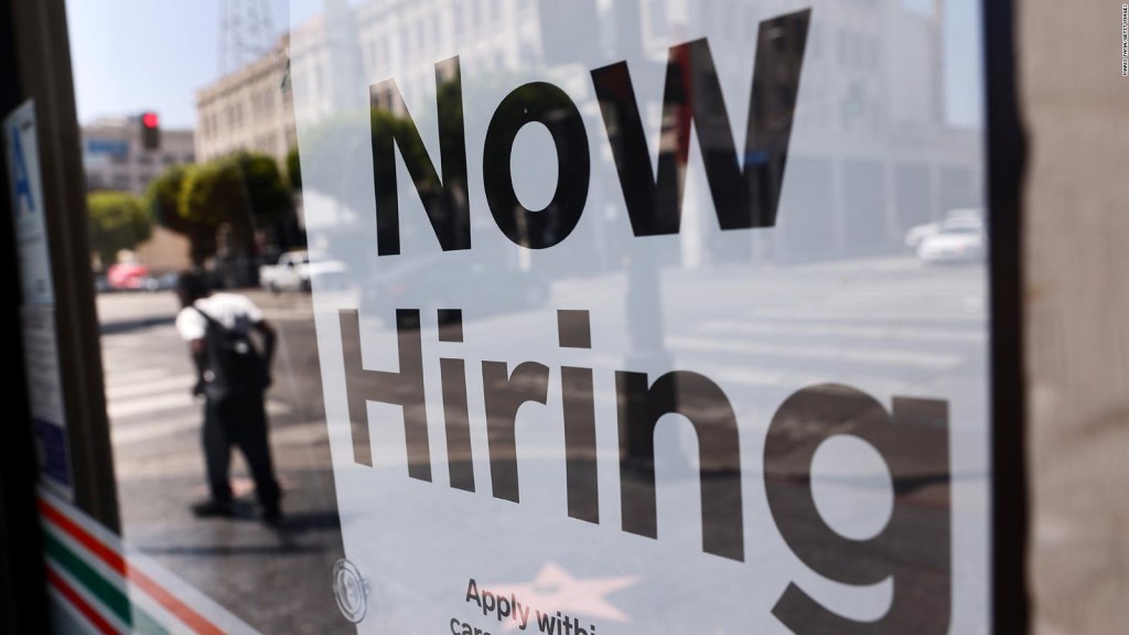 The US sets another record for jobs available in July