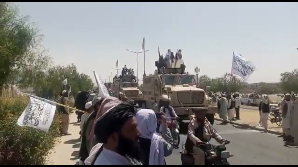 Filtran posibles imágenes de celebración de los talibanes