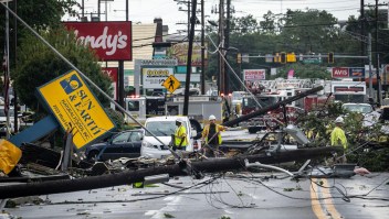 Un tornado causa cuantiosos daños en ciudad de Maryland