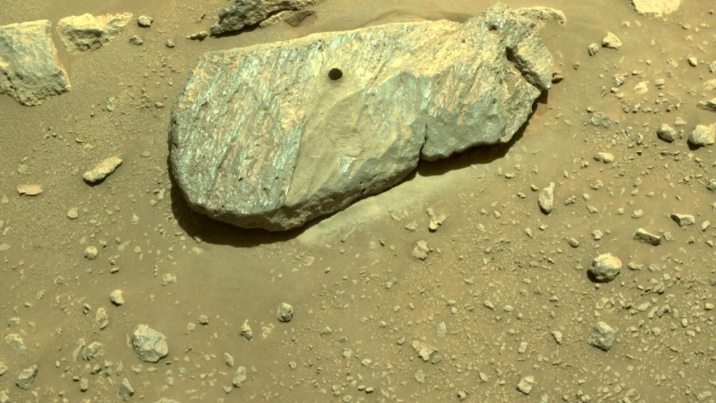 Perseverance hace segunda perforación de roca en Marte