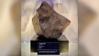 Museo exhibe meteorito más grande proveniente de Marte