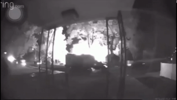 Video muestra explosión de casa en Nueva Jersey