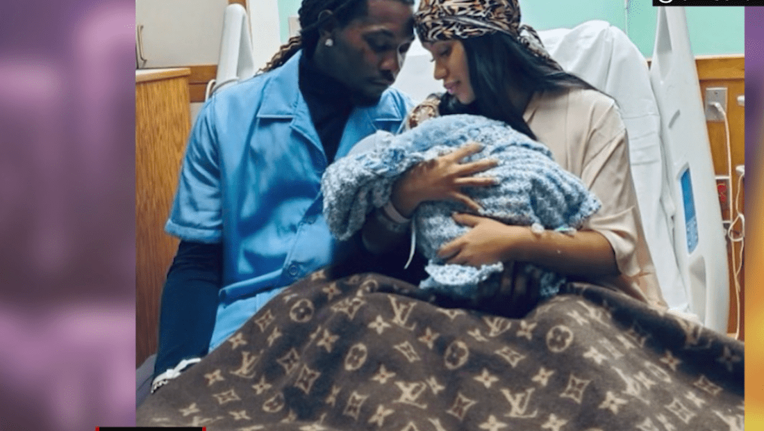 Cardi B presenta a su segundo hijo en redes sociales