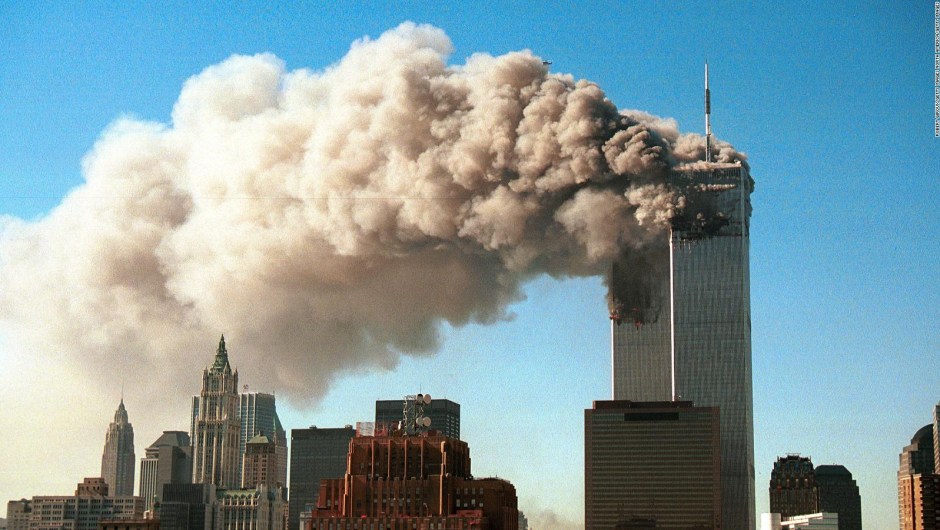 Imágenes de la cobertura del 11 de septiembre de 2001