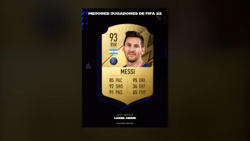 Leo Messi es el mejor jugador del FIFA 22