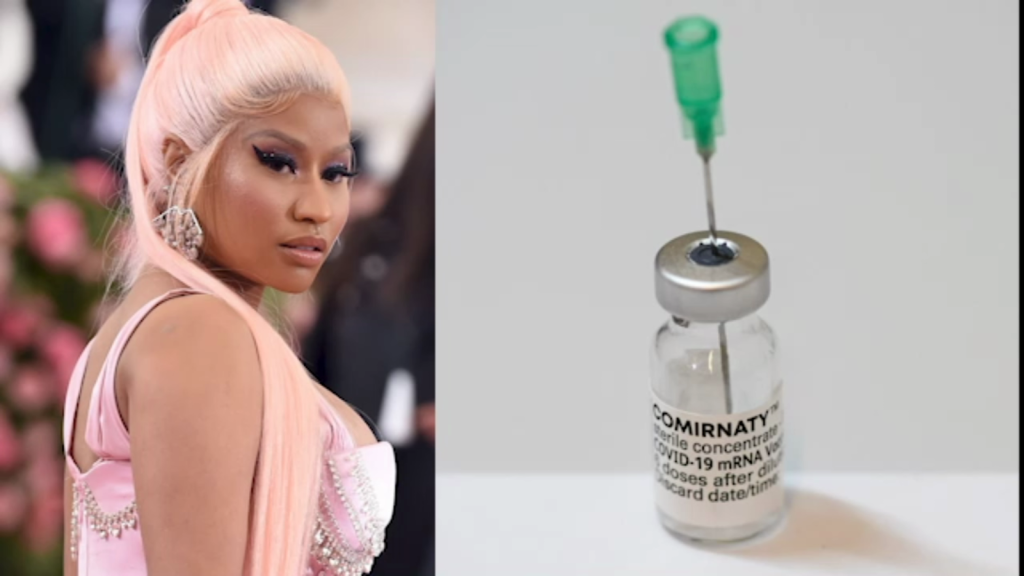 Science denies Nicki Minaj's tweet about Covid-19 vaccine