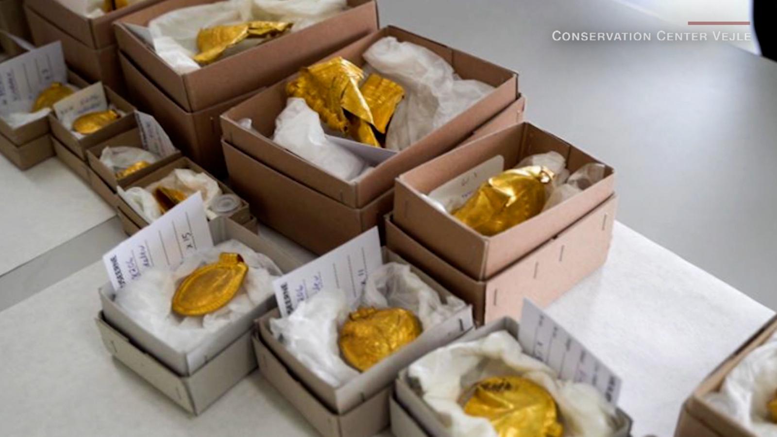 El baúl de Louis Vuitton que esconde un tesoro con 6 kilos de oro