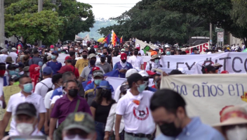 Protestas en El Salvador contra varias medidas de Bukele