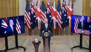 EE.UU., Reino Unido y Australia anuncian nueva alianza trilateral