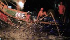 La tradición de la pesca con fuego se mantiene en Taiwán