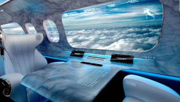 Las ventanas virtuales serían el futuro de la aviación