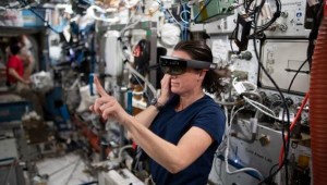 Así se usa la realidad virtual y aumentada en el espacio