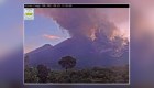 Alerta por registro de actividad en Volcán de Fuego