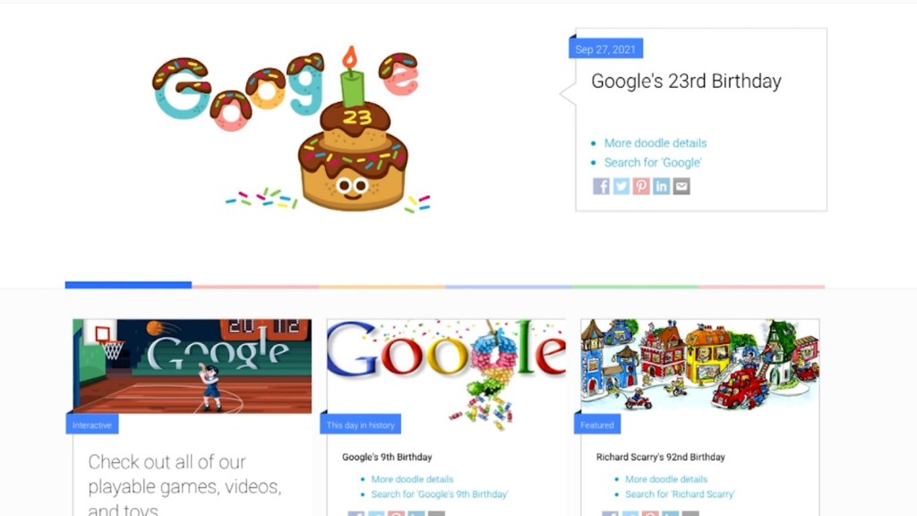 Google is 23 years old, and that’s a trend