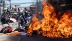 Desalojan campamento de inmigrantes venezolanos en Chile