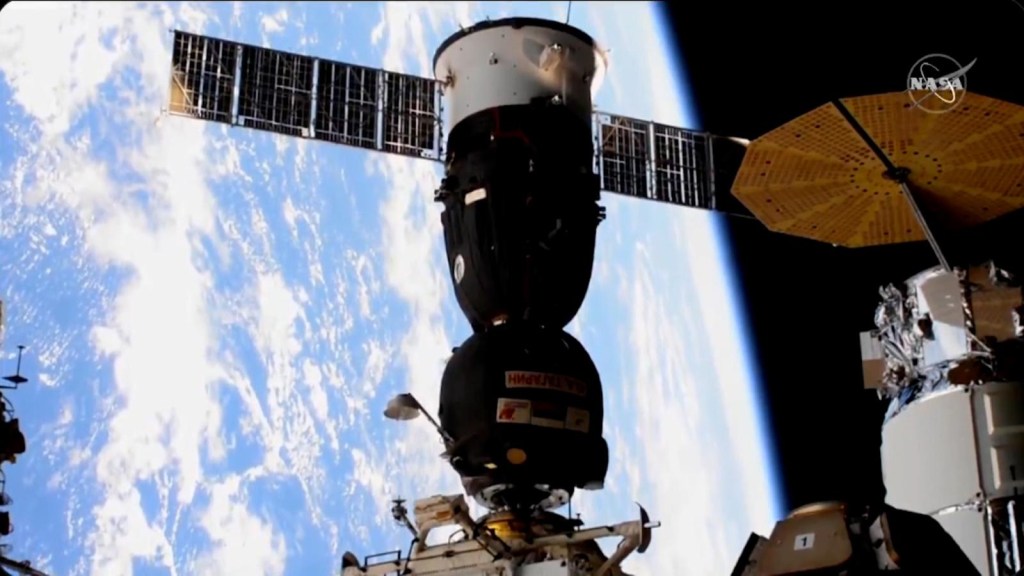 Soyuz è stata trasferita alla Stazione Spaziale Internazionale