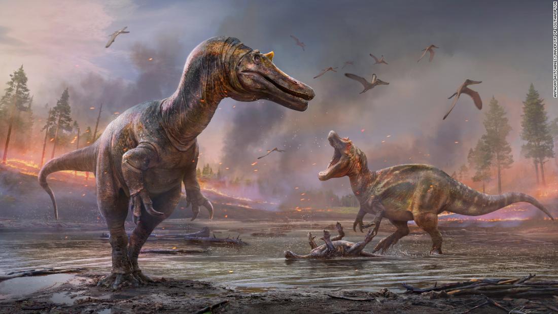 Descubren dos especies nuevas de dinosaurios en la isla de Wight