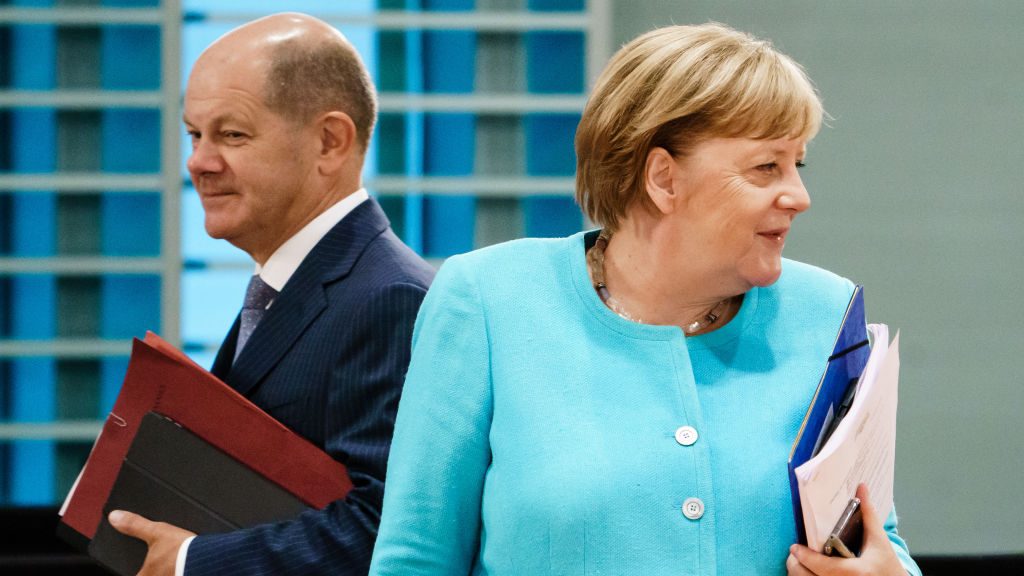 Olaf Scholz, der Nachfolger von Angela Merkel als Kanzler