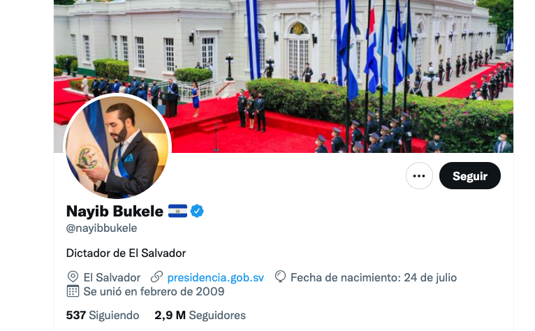 Pugale turns his autobiography back on Twitter into “the best dictator in the world.”