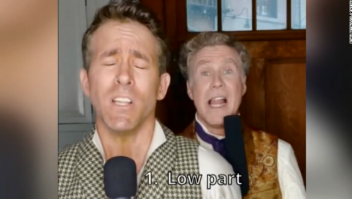 Ryan Reynolds y Will Ferrell cantan en TikTok por un popular reto