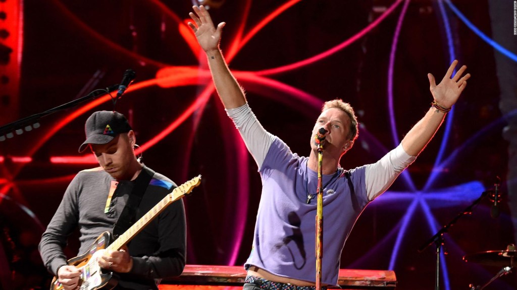 Coldplay usará baterías recicladas en su próxima gira