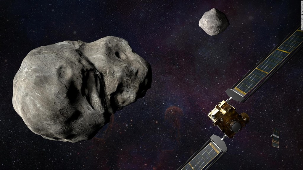 DART mission ship to collide with an asteroid