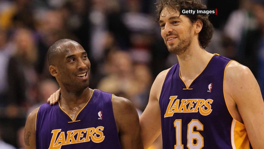 Pau Gasol sobre Kobe Bryant: Me enseñó a ser mejor líder