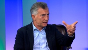 Macri, duro contra Fernández por la economía