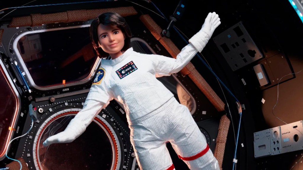 The new space Barbie inspired by an astronaut