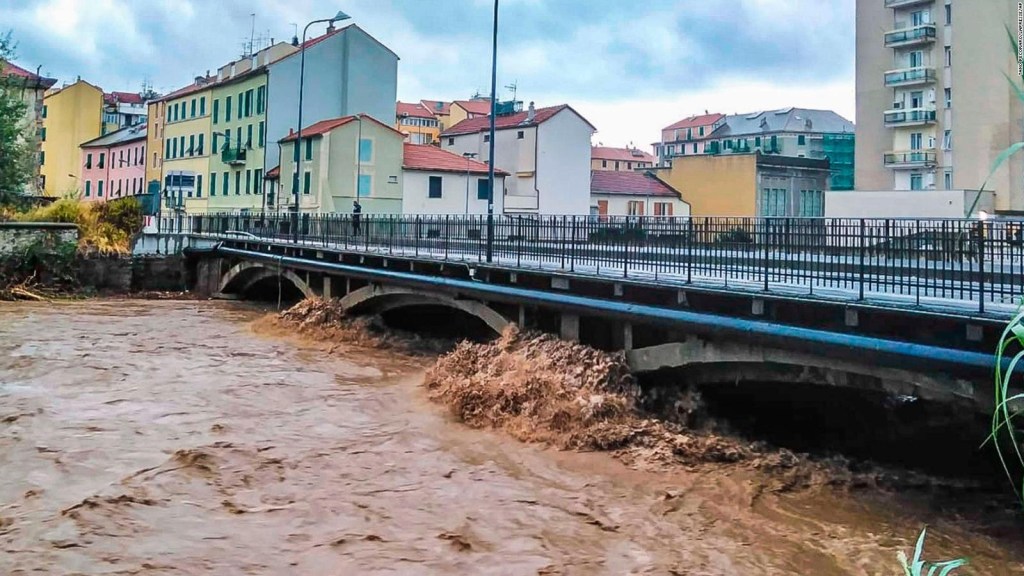 Italia registra precipitaciones sin precedentes