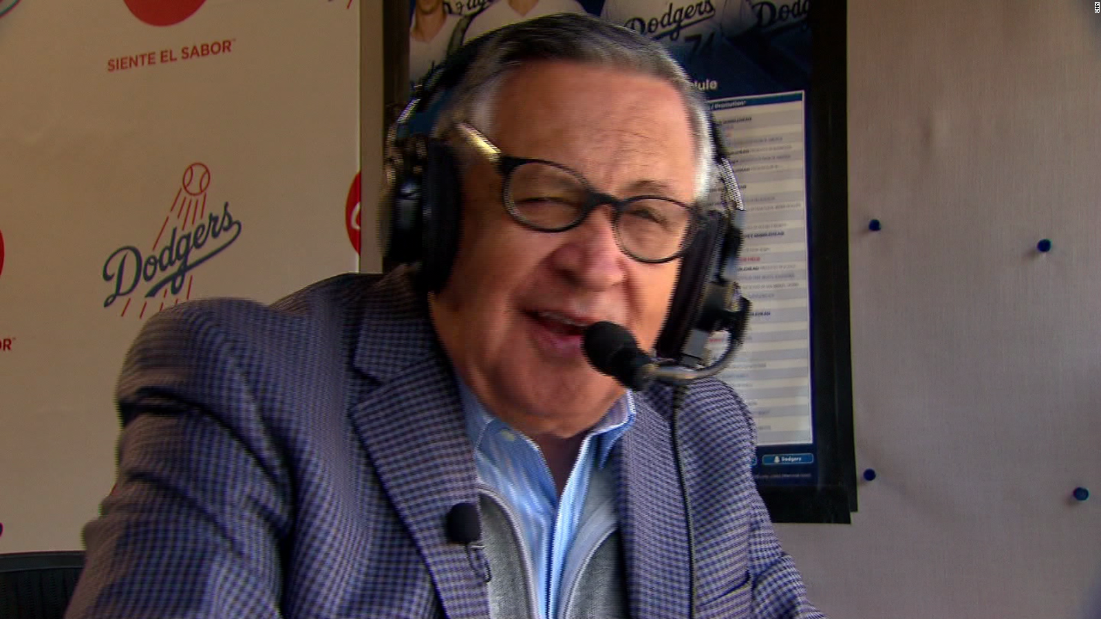 Jaime Jarrín, el locutor hispano de los Dodgers de Los Ángeles que