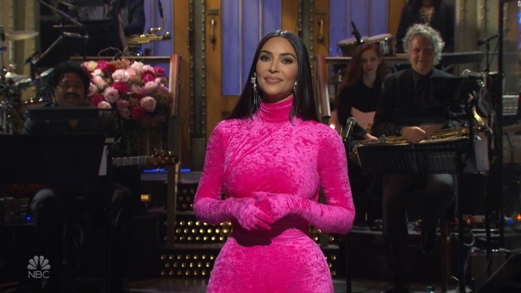Kardashian habló de Kanye West en "Saturday Night Live"