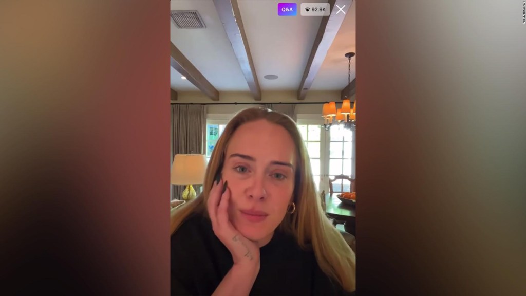 Adele's first IG Live causes outrage on social media