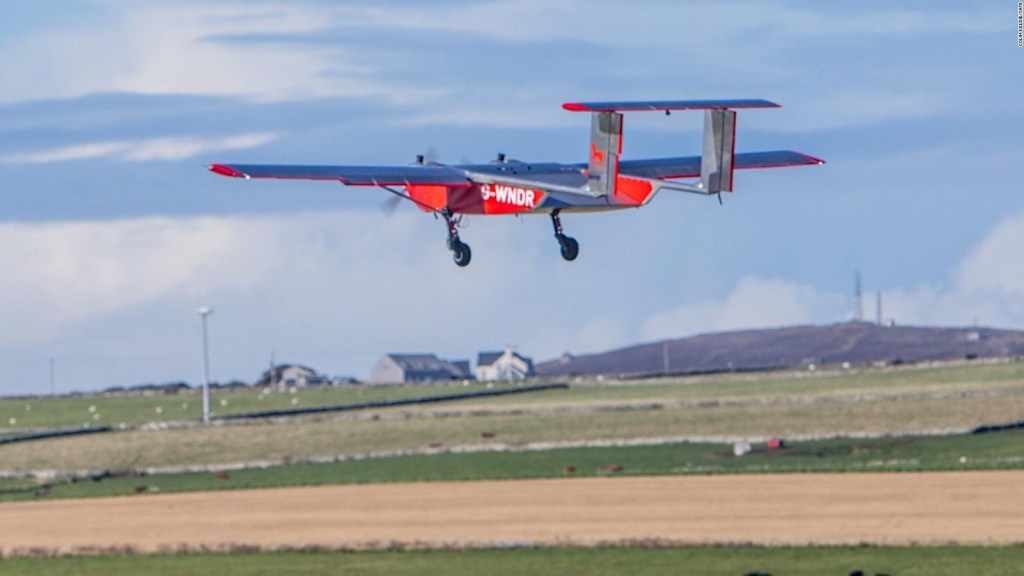 Este dron lleva correo a islas remotas
